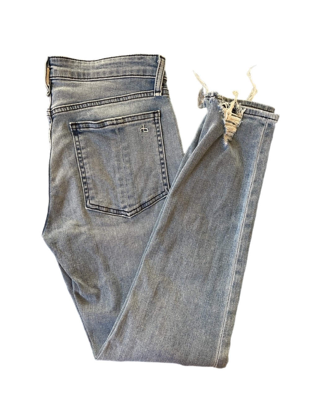 Rag & Bone Cate Mid-Rise Ankle Skinny Jeans in Sailor Town Size 26